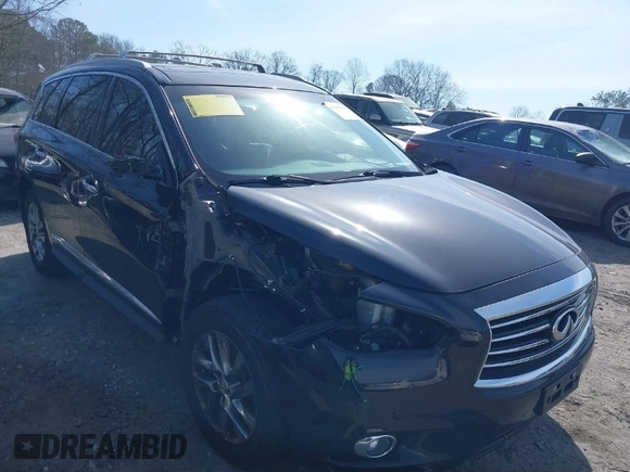 2015 Infiniti QX60 with VIN 5N1AL0MM2FC532247, listed as a IAAI auction lot 41693989 with 122,272 mi miles and . Bid and sale history available at DreamBid. Image 1.