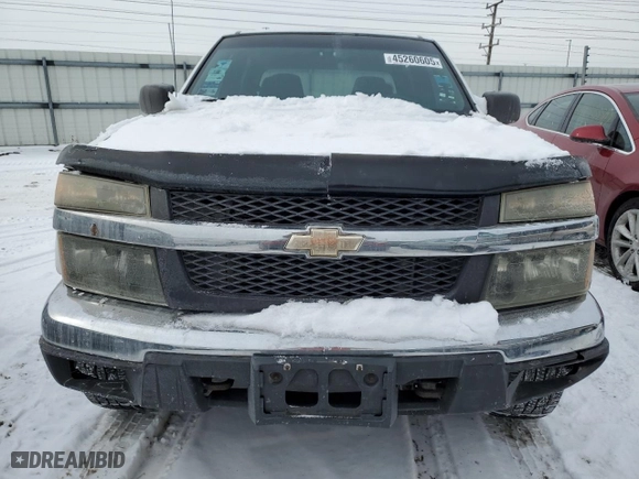 2005 Chevrolet Colorado 1SC LS Z85 with VIN 1GCDT136658240242, listed as a Copart auction lot 45260605 with 293,596 mi miles and Clean Title. Bid and sale history available at carsss.com. Image 5.