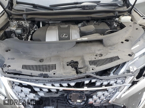 2020 Lexus RX with VIN 2T2HZMAA9LC169513, listed as a Copart auction lot 45373275 with 55,463 mi miles and Salvage Title. Bid and sale history available at carsss.com. Image 12.