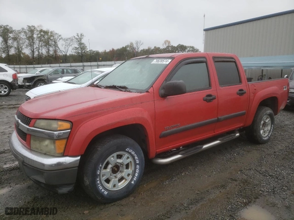 2005 Chevrolet Colorado 1SC LS Z85 with VIN 1GCDT136558269375, listed as a Copart auction lot 79520574 with 239,854 mi miles and Salvage Title. Bid and sale history available at carsss.com. Image 1.