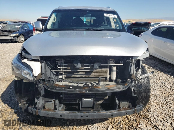 2017 Infiniti QX80 with VIN JN8AZ2NE6H9156016, listed as a Copart auction lot 72435714 with 119,298 mi miles and Salvage Title. Bid and sale history available at carsss.com. Image 5.