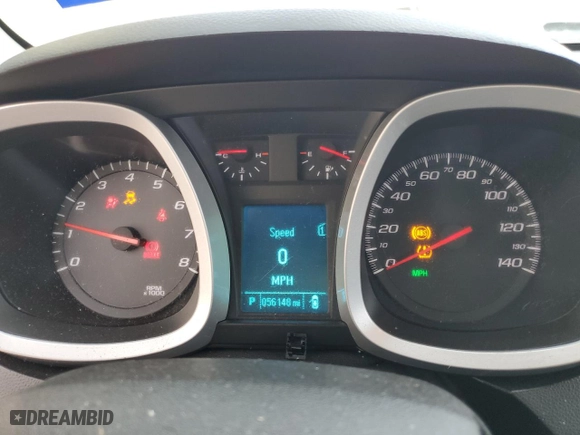 2012 Chevrolet Equinox LT w/2LT with VIN 2GNFLPE51C6335303, listed as a Copart auction lot 82849364 with 56,148 mi miles and Salvage Title. Bid and sale history available at carsss.com. Image 9.