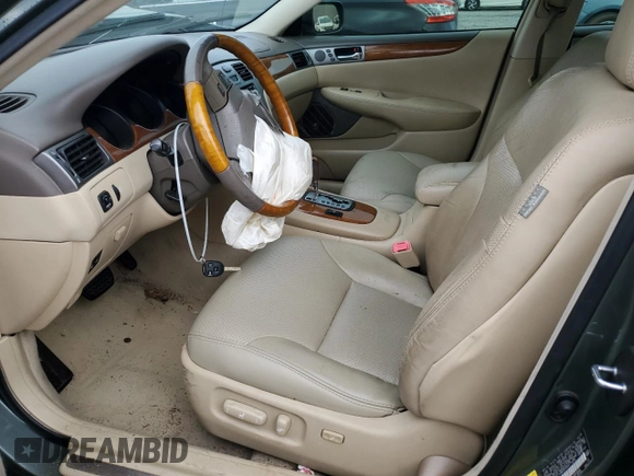 2005 Lexus ES 350 with VIN JTHBA30G455115696, listed as a Copart auction lot 51939445 with 120,311 mi miles and Salvage Title. Bid and sale history available at DreamBid. Image 7.