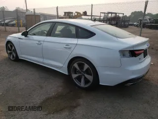 2021 Audi A5 Sportback S line Premium Plus with VIN WAUFACF59MA019381, listed as a Copart auction lot 55093693 with 18,759 mi miles. Bid and sale history available at carsss.com. Image 2.