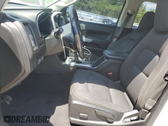 2020 Chevrolet Colorado 4WD LT with VIN 1GCGTCENXL1131110, listed as a Copart auction lot 55503655 with 91,950 mi miles and Salvage title. Bid and sale history available at DreamBid. Image 7.