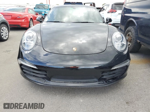 2014 Porsche 911 Carrera with VIN WP0AA2A97ES107648, listed as a Copart auction lot 75061834 with 0 mi miles and Non Repairable. Bid and sale history available at carsss.com. Image 5.