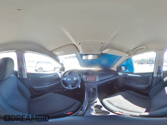 2019 Nissan Sentra SV with VIN 3N1AB7AP4KY206100, listed as a Copart auction lot 48016145 with 153,436 mi miles and Salvage Title. Bid and sale history available at carsss.com. Image 14.