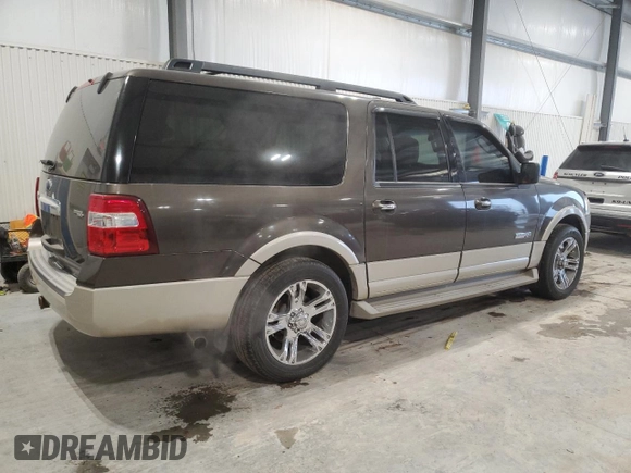 2008 Ford Expedition EL Eddie Bauer with VIN 1FMFK18578LA37238, listed as a Copart auction lot 88054465 with 173,674 mi miles and Salvage Title. Bid and sale history available at carsss.com. Image 3.