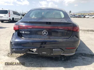 2022 Mercedes-Benz EQS with VIN W1KCG2DB5NA016556, listed as a Copart auction lot 47401064 with 21,741 mi miles. Bid and sale history available at carsss.com. Image 6.