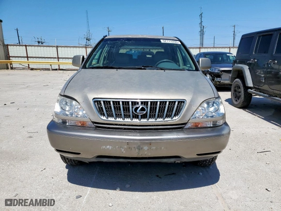 1999 Lexus RX 300 Luxury SUV with VIN JT6HF10U1X0042687, listed as a Copart auction lot 52111255 with 266,860 mi miles and Clean Title. Bid and sale history available at carsss.com. Image 5.