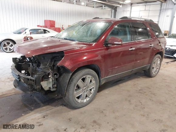 2017 GMC Acadia Limited Limited with VIN 1GKKVSKD2HJ132046, listed as a IAAI auction lot 40954870 with 124,231 mi miles. Bid and sale history available at carsss.com. Image 2.