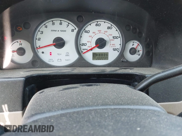 2003 Ford Escape Limited z VIN 1FMCU941X3KB46631, wystawiony jako IAAI lot #42315601 z przebiegiem 202 237 mil mil oraz . Historia ofert i sprzedaży dostępna na DreamBid. Obrazek 7.