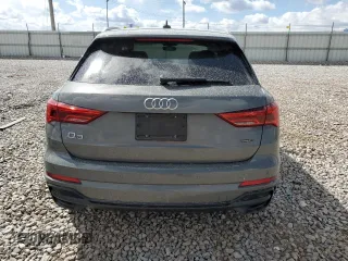 2020 Audi Q3 S line Premium Plus with VIN WA1EECF32L1046027, listed as a Copart auction lot 48918483 with 16,022 mi miles. Bid and sale history available at carsss.com. Image 6.