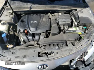 2015 Kia Optima EX with VIN 5XXGN4A76FG399829, listed as a Copart auction lot 46929805 with 105,412 mi miles and Salvage Title. Bid and sale history available at carsss.com. Image 11.