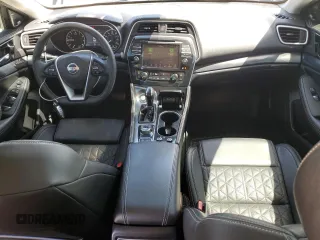2020 Nissan Maxima Platinum with VIN 1N4AA6FV0LC366735, listed as a Copart auction lot 49395685 with 45,185 mi miles and Salvage Title. Bid and sale history available at DreamBid. Image 8.