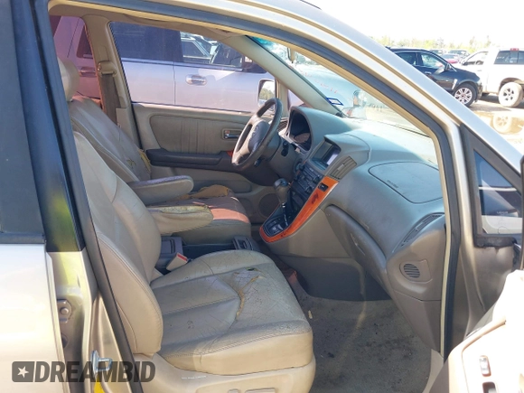 2001 Lexus RX 300 with VIN JTJGF10U410088393, listed as a IAAI auction lot 41864872 with 212,728 mi miles and . Bid and sale history available at DreamBid. Image 5.