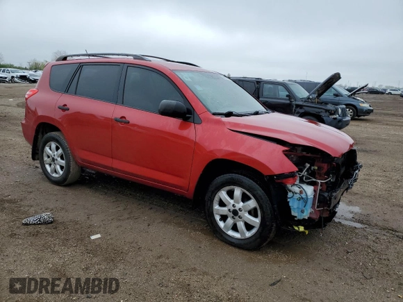 2010 Toyota RAV4 with VIN JTMZF4DV9A5026622, listed as a Copart auction lot 55025685 with 184,097 mi miles and Salvage title. Bid and sale history available at DreamBid. Image 4.
