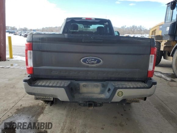 2019 Ford Super Duty F-250 SRW XL with VIN 1FTBF2B68KEC64836, listed as a Copart auction lot 88289815 with 57,193 mi miles and Salvage Title. Bid and sale history available at carsss.com. Image 6.
