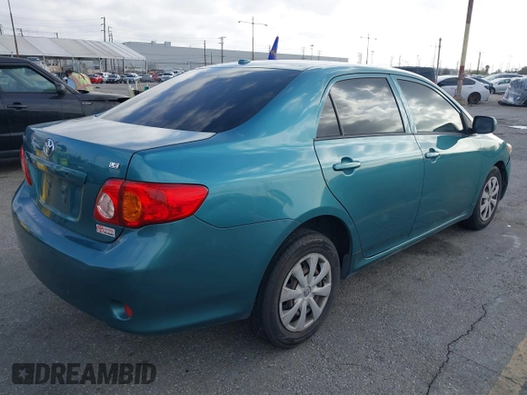 2010 Toyota Corolla with VIN JTDBU4EE4A9104965, listed as a IAAI auction lot 41956372 with 206,535 mi miles. Bid and sale history available at carsss.com. Image 4.