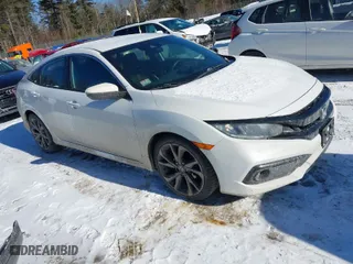 2019 Honda Civic Sedan Sport with VIN 2HGFC2F89KH601370, listed as a IAAI auction lot 41442273 with 48,420 mi miles. Bid and sale history available at carsss.com. Image 1.