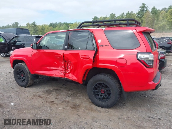 2023 Toyota 4Runner TRD Pro with VIN JTELU5JR8P6118540, listed as a IAAI auction lot 42262458 with 23,133 mi miles and . Bid and sale history available at DreamBid. Image 14.