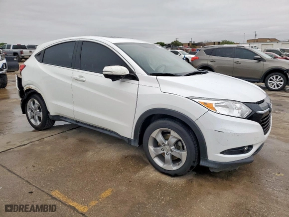 2017 Honda HR-V EX with VIN 3CZRU5H54HM719747, listed as a Copart auction lot 51331415 with 100,640 mi miles and Salvage Title. Bid and sale history available at carsss.com. Image 4.