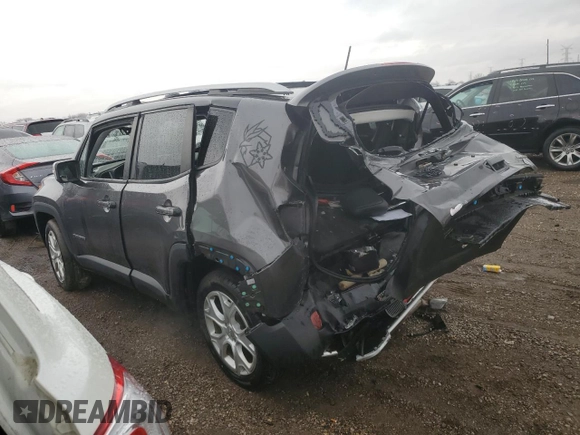 2018 Jeep Renegade Limited with VIN ZACCJADB9JPH99607, listed as a Copart auction lot 49402305 with Not provided miles and Salvage title. Bid and sale history available at DreamBid. Image 2.