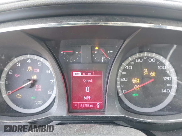 2013 GMC Terrain SLE with VIN 2GKALMEK7D6433734, listed as a IAAI auction lot 41509160 with 164,758 mi miles. Bid and sale history available at carsss.com. Image 7.