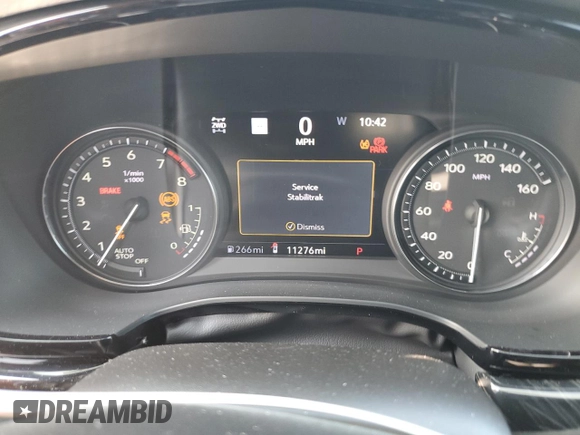 2023 Cadillac XT6 AWD Premium Luxury with VIN 1GYKPDRS6PZ185431, listed as a Copart auction lot 70475734 with 11,276 mi miles and Salvage Title. Bid and sale history available at carsss.com. Image 9.
