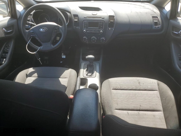 2016 Kia Forte 5-Door LX with VIN KNAFK5A89G5593762, listed as a Copart auction lot 48981265 with 0 mi miles and Salvage Title. Bid and sale history available at carsss.com. Image 8.
