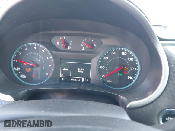 2016 Chevrolet Malibu LS with VIN 1G1ZB5STXGF186958, listed as a IAAI auction lot 41853475 with 163,387 mi miles and . Bid and sale history available at DreamBid. Image 7.