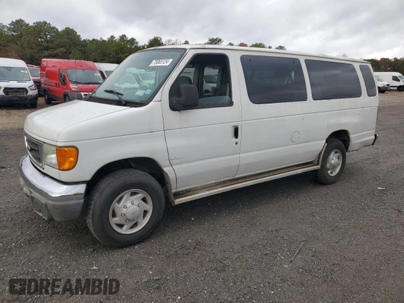 2007 Ford Econoline Passenger XL z VIN 1FBSS31L67DA55234, wystawiony jako Copart lot #75065124 z przebiegiem 47 431 mil mil oraz Szkoda całkowita • Salvage title. Historia ofert i sprzedaży dostępna na DreamBid. Obrazek 1.