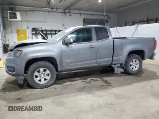 2019 Chevrolet Colorado 4WD Work Truck with VIN 1GCHTBEN3K1116123, listed as a Copart auction lot 43074905 with 62,660 mi miles and Salvage title. Bid and sale history available at DreamBid. Image 1.