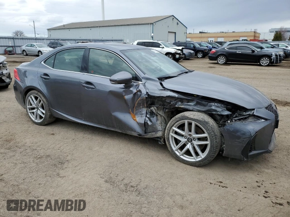 2018 Lexus IS with VIN JTHC81D23J5033276, listed as a Copart auction lot 48754135 with 72,331 mi miles and Salvage Title. Bid and sale history available at carsss.com. Image 4.