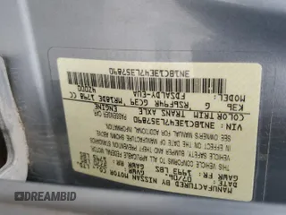 2007 Nissan Versa 1.8 S with VIN 3N1BC13E47L357890, listed as a Copart auction lot 50327045 with 188,445 mi miles and Salvage Title. Bid and sale history available at carsss.com. Image 14.