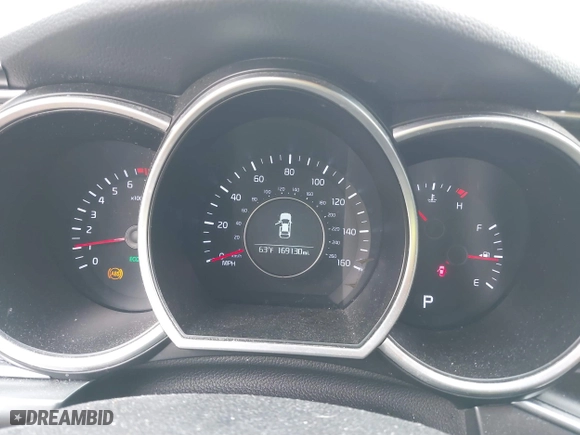2015 Kia Optima LX with VIN 5XXGM4A79FG442899, listed as a IAAI auction lot 41859111 with 169,130 mi miles. Bid and sale history available at carsss.com. Image 7.