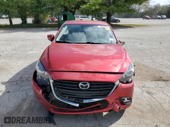2018 Mazda 3 Touring with VIN 3MZBN1V37JM211629, listed as a Copart auction lot 76329334 with 137,349 mi miles and Salvage Title. Bid and sale history available at DreamBid. Image 5.
