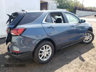 2024 Chevrolet Equinox LT with VIN 3GNAXUEG8RL364851, listed as a Copart auction lot 71069054 with Not Provided miles and Salvage Title. Bid and sale history available at DreamBid. Image 3.