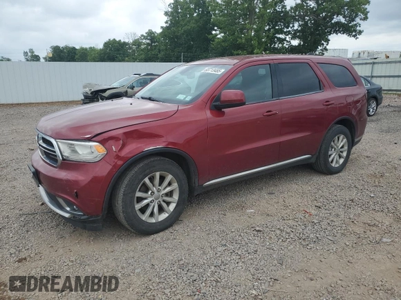 2015 Dodge Durango SXT with VIN 1C4RDJAG8FC147543, listed as a Copart auction lot 65713485 with 209,010 mi miles and Salvage title. Bid and sale history available at DreamBid. Image 1.