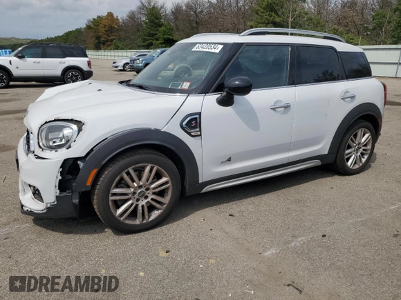 2019 MINI Countryman Cooper S with VIN WMZYT5C56K3G93448, listed as a Copart auction lot 63420534 with 21,440 mi miles and Salvage Title. Bid and sale history available at carsss.com. Image 1.