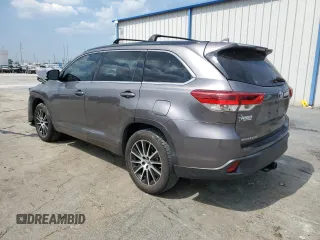 2018 Toyota Highlander SE with VIN 5TDKZRFH6JS543870, listed as a Copart auction lot 71250184 with 88,991 mi miles and Salvage title. Bid and sale history available at DreamBid. Image 2.