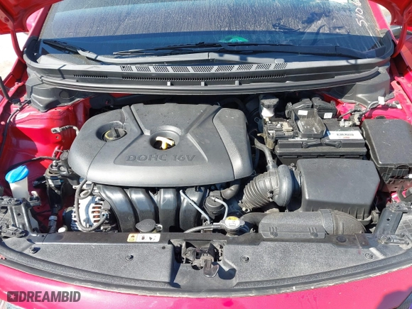 2016 Kia Forte LX with VIN KNAFK4A66G5510667, listed as a IAAI auction lot 41701919 with 165,361 mi miles. Bid and sale history available at carsss.com. Image 10.