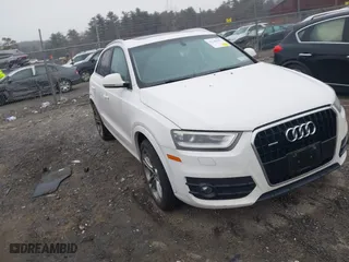 2015 Audi Q3 2.0T Premium Plus with VIN WA1EFCFS4FR008440, listed as a IAAI auction lot 41108353 with 142,402 mi miles. Bid and sale history available at carsss.com. Image 1.