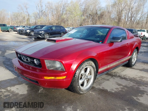 2006 Ford Mustang Standard with VIN 1ZVFT80N765265020, listed as a IAAI auction lot 41847731 with 156,852 mi miles. Bid and sale history available at carsss.com. Image 17.