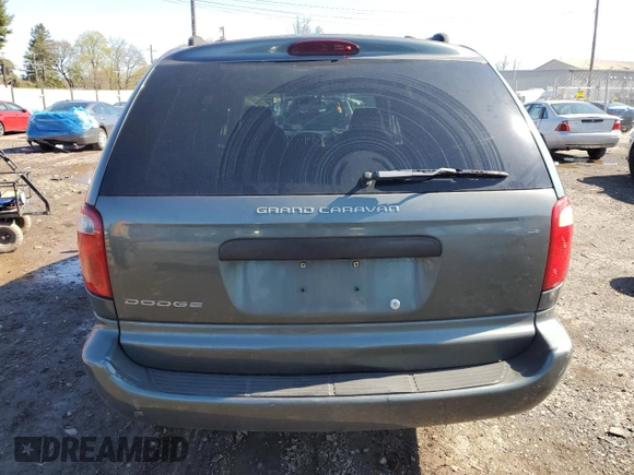 2004 Dodge Caravan SE with VIN 1D4GP24R04B520727, listed as a Copart auction lot 52002475 with 164,954 mi miles and Salvage title. Bid and sale history available at DreamBid. Image 6.