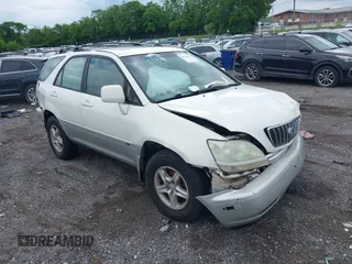 2002 Lexus RX 300 z VIN JTJGF10U820130520, wystawiony jako IAAI lot #42144444 z przebiegiem Nie podano mil oraz . Historia ofert i sprzedaży dostępna na DreamBid. Obrazek 1.