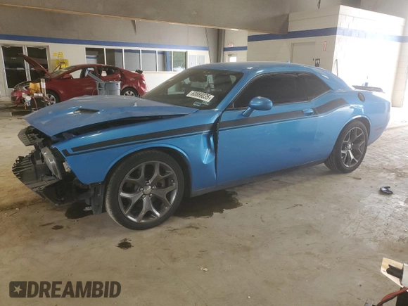 2015 Dodge Challenger SXT Plus with VIN 2C3CDZBGXFH856074, listed as a Copart auction lot 60889035 with 205,447 mi miles and Salvage title. Bid and sale history available at DreamBid. Image 1.