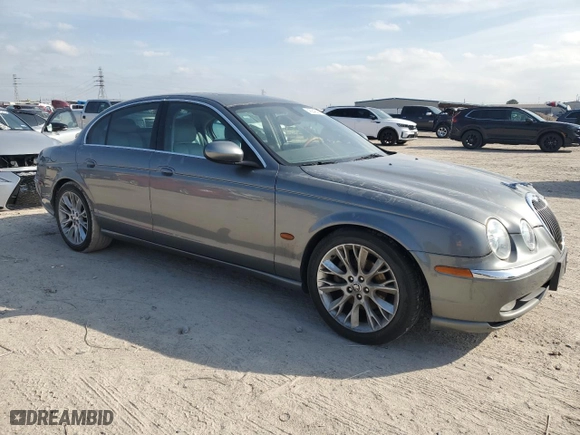2003 Jaguar S-Type with VIN SAJEA01T73FM88619, listed as a Copart auction lot 45848435 with NaN miles and Clean Title. Bid and sale history available at carsss.com. Image 4.