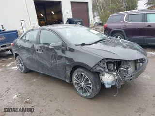 2016 Toyota Corolla L with VIN 2T1BURHE3GC575162, listed as a IAAI auction lot 41695684 with 114,364 mi miles. Bid and sale history available at carsss.com. Image 1.