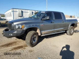 2008 Dodge Ram 2500 Laramie with VIN 3D7KS29A88G222602, listed as a Copart auction lot 71677964 with 191,183 mi miles and Salvage Title. Bid and sale history available at carsss.com. Image 1.